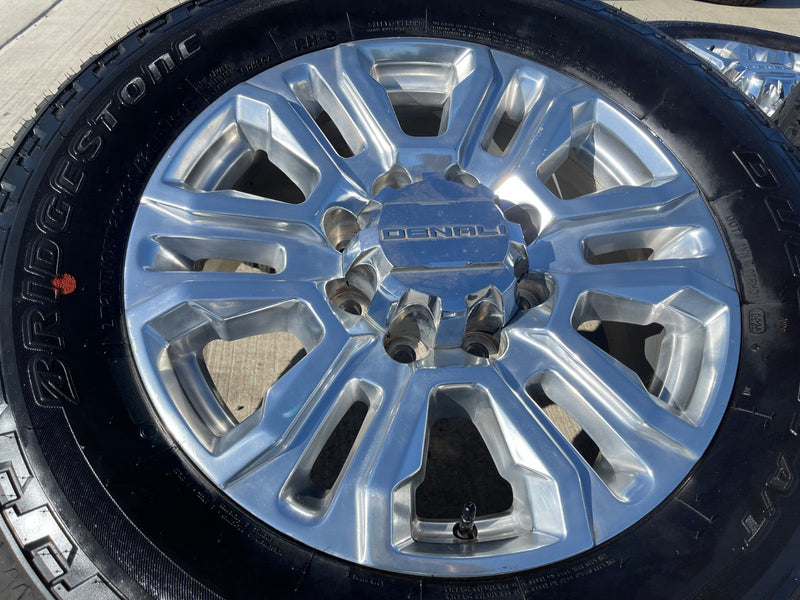 20" GMC Sierra Denali 2500 3500 OEM 5957 wheels rims tires DISCOUNTED Texas Truck Tire