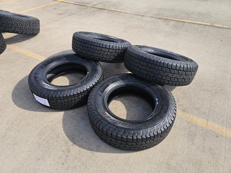 (4) 265/70/18 Cooper Discoverer Snow Claw LT 10 ply load range E tires Texas Truck Tire