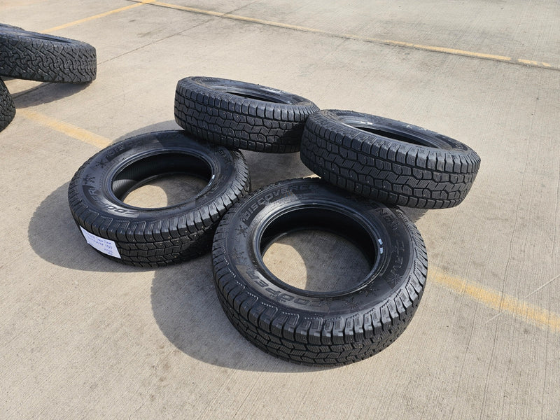 (4) 265/70/18 Cooper Discoverer Snow Claw LT 10 ply load range E tires Texas Truck Tire