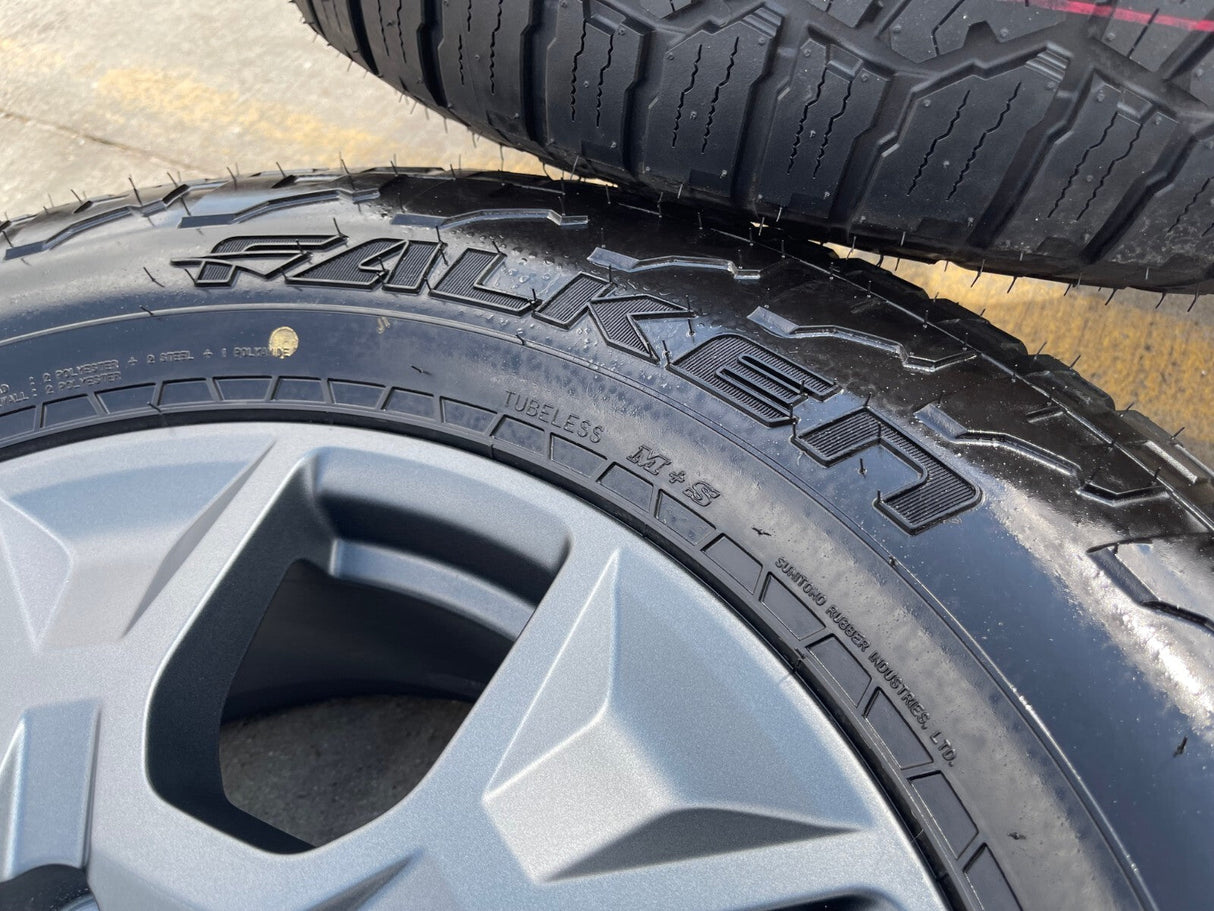18" Lexus GX550 OEM 10544 wheels rims Land Cruiser Tundra Sequoia NEW FALKEN AT3 Texas Truck Tire