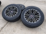 20" GMC Sierra Yukon Chevy Silverado OEM wheels rims 2024 2025 2026 NEW Texas Truck Tire