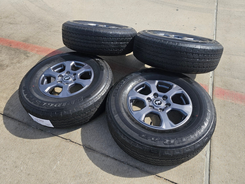 17" Ford Bronco Big Bend wheels rims 10384 OEM Ranger 2023 2024 2025 2026 Texas Truck Tire