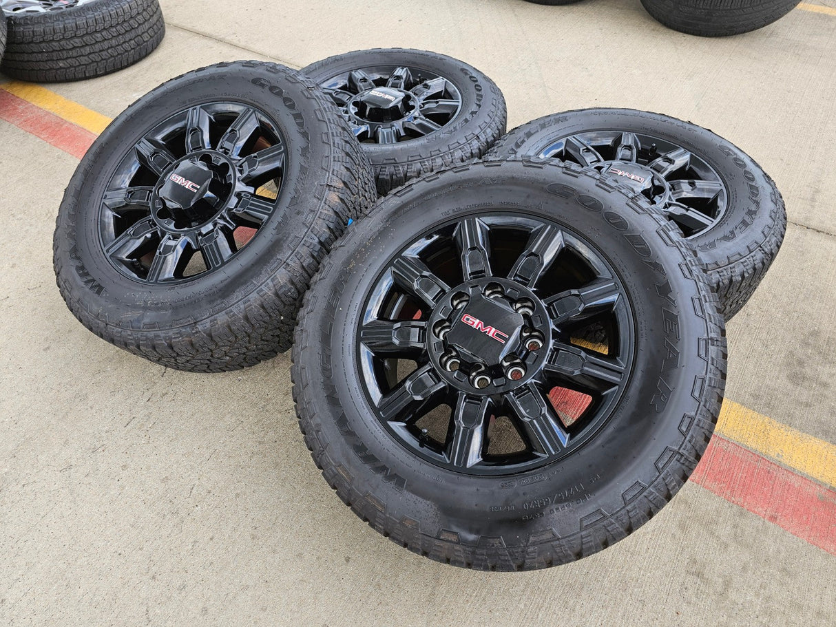 20" GMC Sierra DENALI 2500 3500 OEM 14137 5963 wheels rims Silverado 2025 NEW Texas Truck Tire