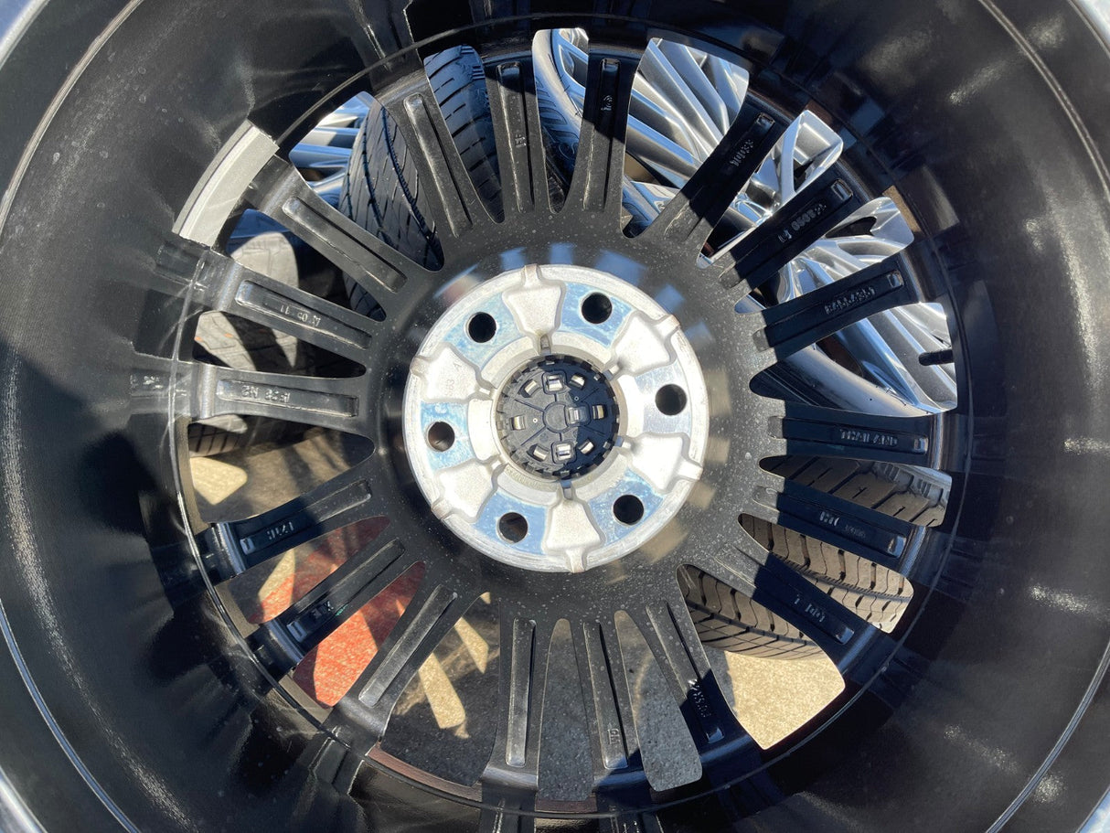 22" Cadillac Escalade V Platinum OEM 4883 95479 wheels rims BRIDGESTONE Texas Truck Tire