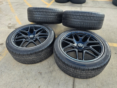 22" Mercedes G Wagon G63 AMG OEM 38658 wheels rims 2021 2022 2023 2024 2025 2026 Texas Truck Tire