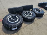 17" Ford Bronco SASQUATCH wheels rims BEADLOCK 10388 Ranger BFG KO2 A/T 37" NEW Texas Truck Tire
