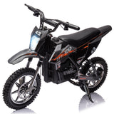 350W/500W Electric Dirt Bike for Kids with Variable Speed and LED Lights - 36V