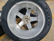 20" Jeep Grand Cherokee SRT Trackhawk OEM 9172 wheels rims tires NEW Texas Truck Tire