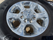 18" Ram 2500 3500 Laramie Power Wagon OEM wheels rims 2692 FIRESTONE H/T2 CLEAN Texas Truck Tire