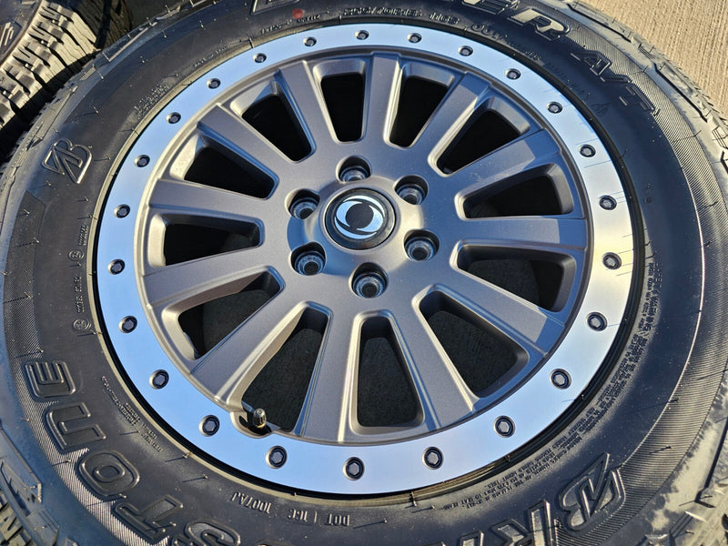 (5) 18" INEOS Grenadier OEM wheels rims tires beadlock 2023 2024 2025 2026 NEW Texas Truck Tire
