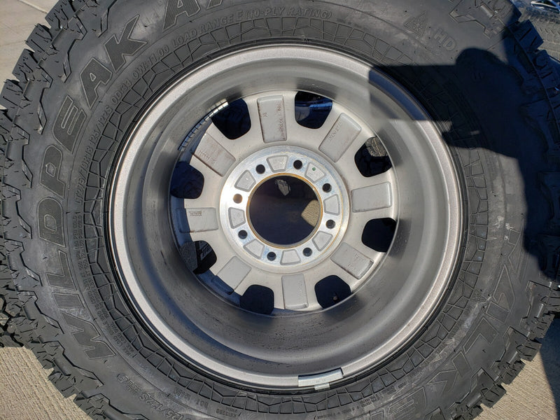 18" Ford F-250 F-350 OEM TREMOR rims wheels 10482 FALKEN A/T4 33" NEW Texas Truck Tire