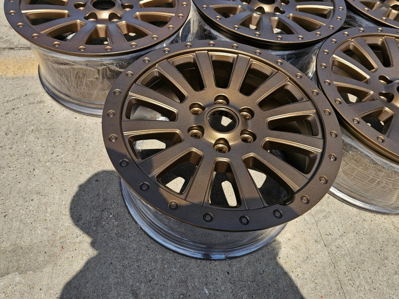 (5) 18" INEOS Grenadier OEM wheels rims Beadlock 2023 2024 2025 2026 NEW Texas Truck Tire
