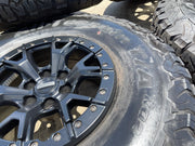 17" Ford F-150 Raptor R OEM BEADLOCK 10460 rims wheels 37" tires BFG Texas Truck Tire