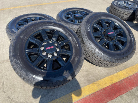 20" GMC Sierra DENALI 2500 3500 OEM 14137 5963 wheels rims Silverado 2026 NEW Texas Truck Tire