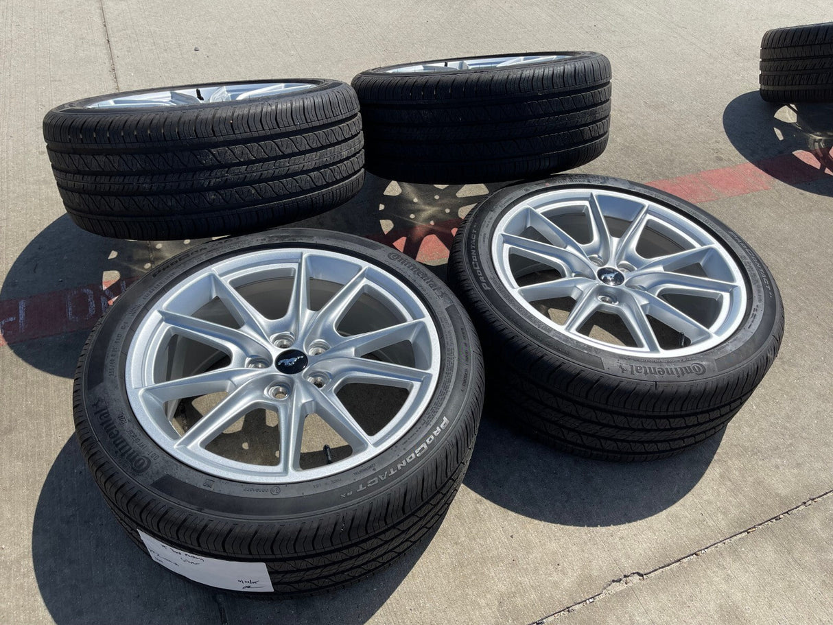 19" Ford Mustang Stealth GT OEM wheels rims 95759 tires 2023 2024 2025 2026 NEW Texas Truck Tire