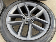 22" Land Rover DEFENDER OEM wheels rims 72385 Range tires GRAY 2023 2024 2025 Texas Truck Tire