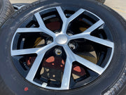 18" Jeep Grand Cherokee L OEM wheels rims 9285 95198 Durango 2025 MICHELIN NEW Texas Truck Tire