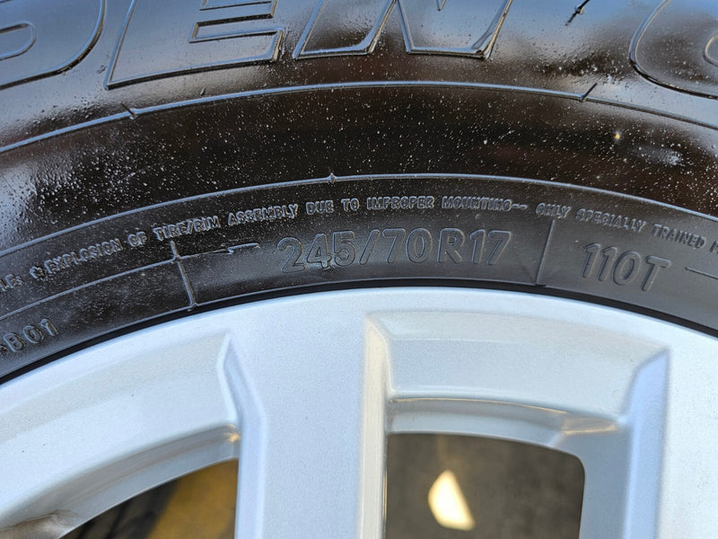 17" Toyota Tacoma 4Runner TRD OEM 94254 10637 wheels rims 2024 2025 2026 Texas Truck Tire