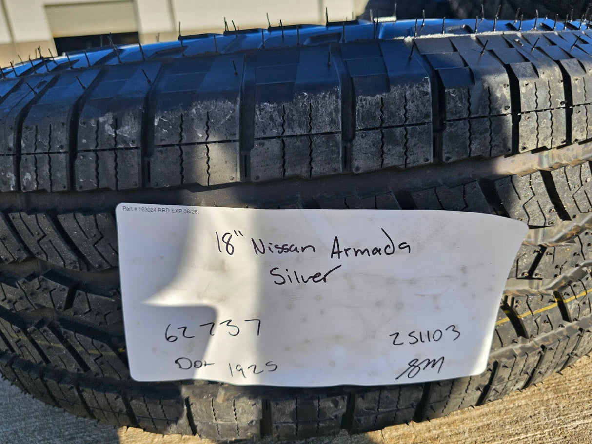 18" Nissan Titan Armada PRO-4X OEM 62737 wheels rims FALKEN A/T3 tires NEW Texas Truck Tire