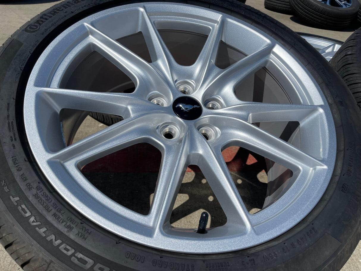 19" Ford Mustang Stealth GT OEM wheels rims 95759 tires 2023 2024 2025 2026 NEW Texas Truck Tire