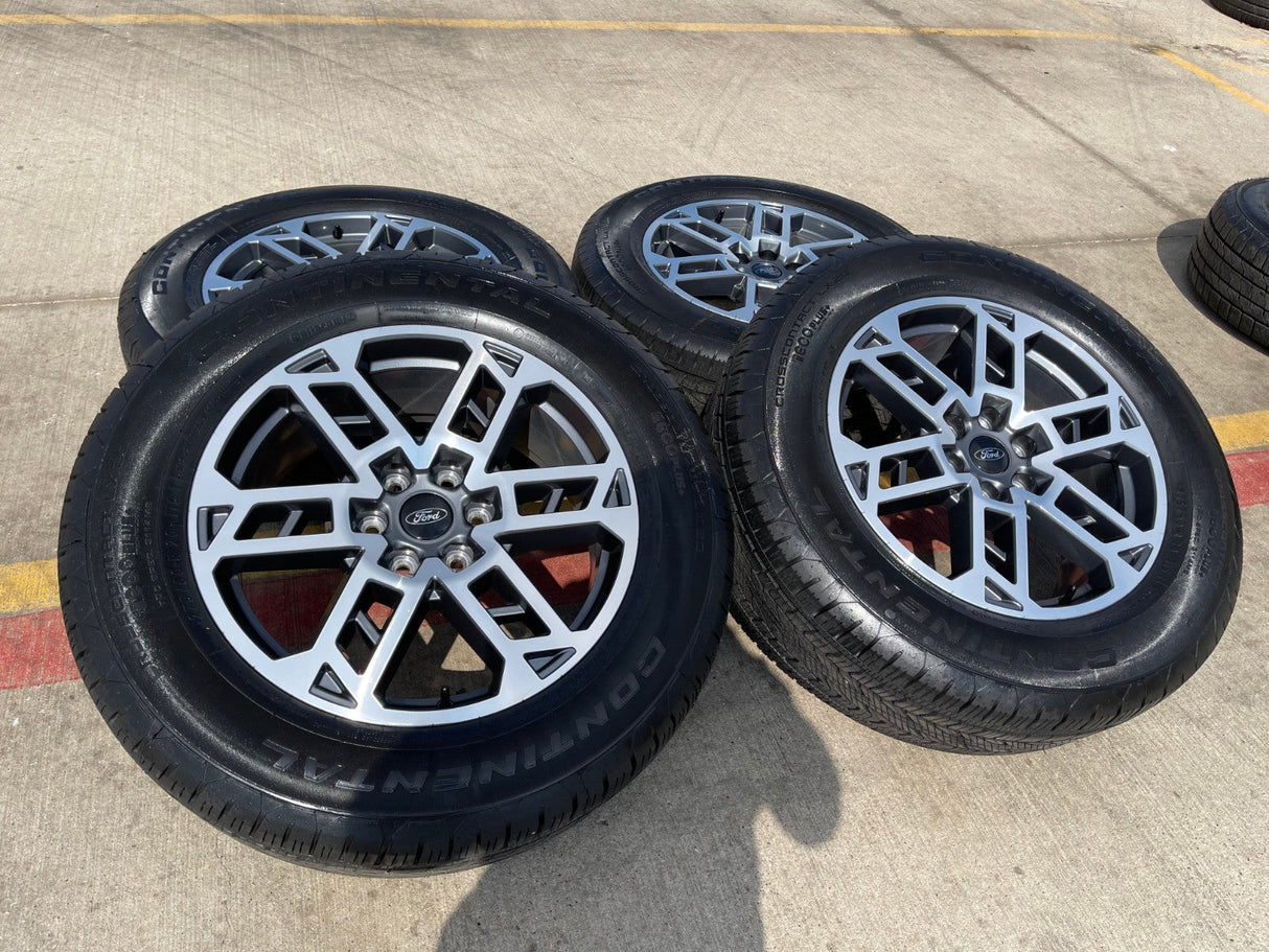 20" Ford F-150 LARIAT OEM 94219 rims wheels Expedition 2026 CONTINENTAL NEW Texas Truck Tire