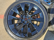20" Tesla Model Y OEM INDUCTION wheels rims 2022 2023 2024 2025 2026 GOODYEAR Texas Truck Tire