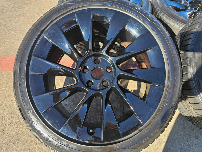 20" Tesla Model Y OEM INDUCTION wheels rims 2022 2023 2024 2025 2026 GOODYEAR Texas Truck Tire