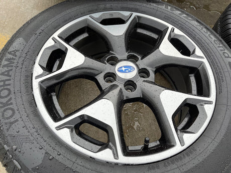 17" Subaru XV Crosstrek OEM 68855 wheels rims tires 2022 2023 2024 2025 2026 Texas Truck Tire