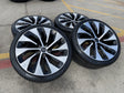 21" Lucid Air Grand Touring OEM 95542 95543 wheels rims black tires DISCOUNTED Texas Truck Tire