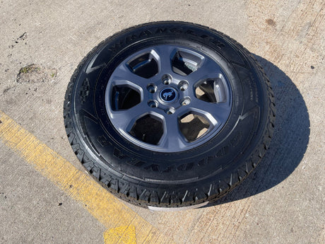 17" Ford Bronco wheel rim SPARE 10384 OEM Ranger 2023 2024 2025 GOODYEAR Texas Truck Tire