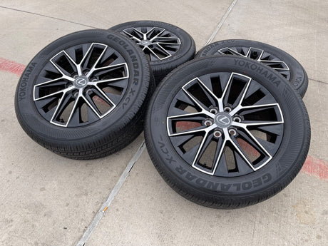 20" Toyota Land Cruiser Tundra OEM wheels rims 10545 Lexus GX550 LX600 tires NEW Texas Truck Tire