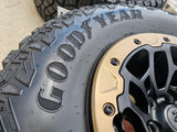 18" Dodge Ram 1500 TRX Beadlock OEM bronze RHO wheels rims 2735 tires 35" NEW Texas Truck Tire