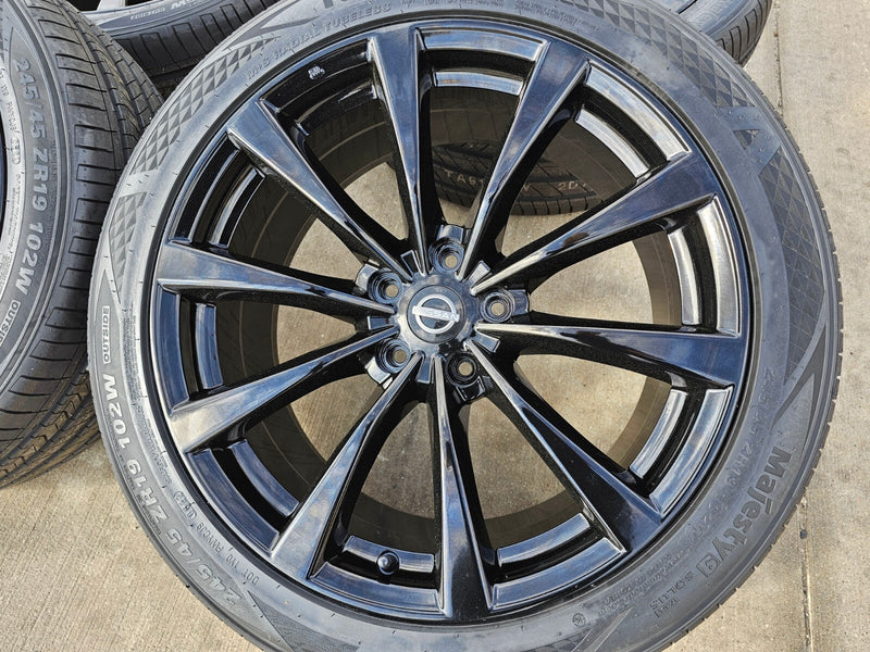 18" Infiniti G37 Q50 OEM 73704 73705 wheels rims Nissan Altima Maxima tires NEW Texas Truck Tire