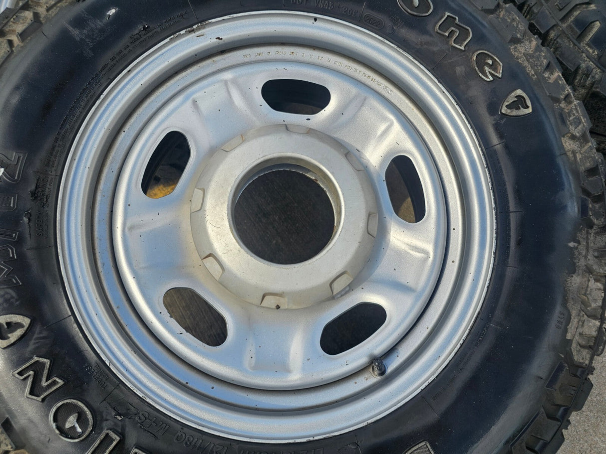 17" Ford F-250 F-350 OEM 3828 wheels rims tires FIRESTONE DESTINATION M/T2 Texas Truck Tire