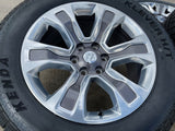 20" Dodge Ram 1500 OEM Laramie Long Horn 2678 2682 wheels rims KENDA H/T 4S NEW Texas Truck Tire