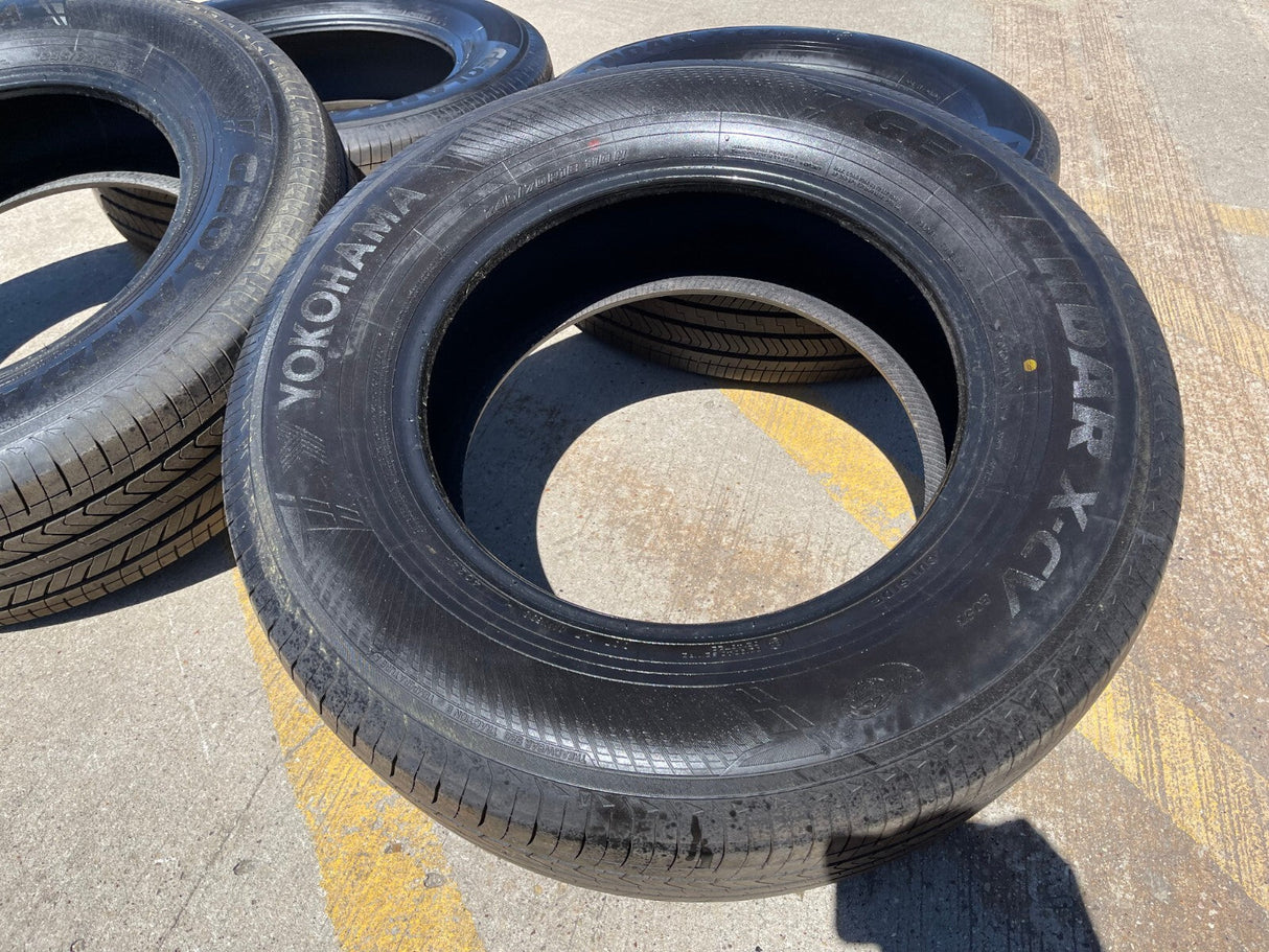 (4) 245/70/18 Yokohama Geolander X-CV tires NEW Sierra Tundra Silverado Texas Truck Tire