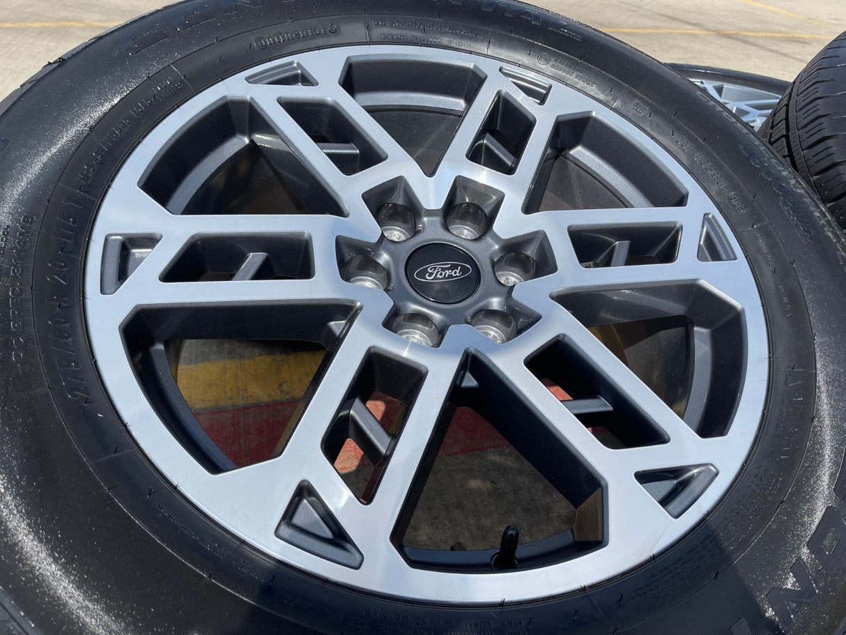 20" Ford F-150 LARIAT OEM 94219 rims wheels Expedition 2026 CONTINENTAL NEW Texas Truck Tire