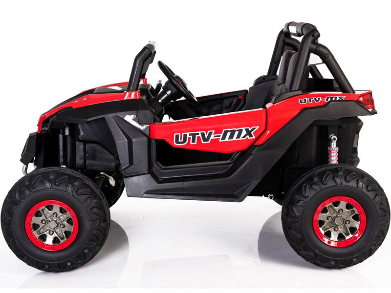 12V Kids Ride-On Toy Electric Car - Mini Moto UTV 4x4 - Black, Blue, White, Red, Pink