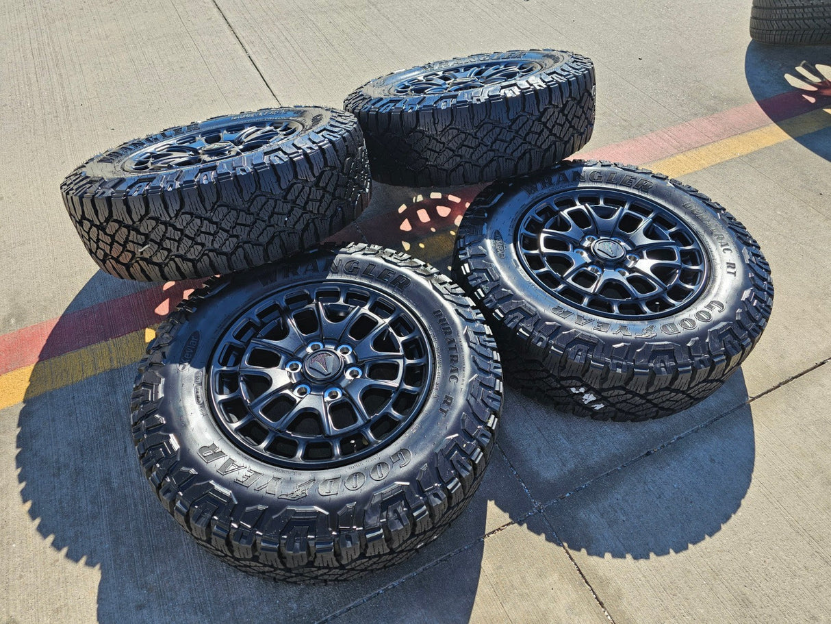 18" Toyota Tundra TSS T FORCE TRD OEM wheels rims Sequoia 2025 DURATRAC NEW Texas Truck Tire