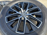 20" Toyota Land Cruiser Tundra OEM wheels rims 10545 Lexus GX550 LX600 2026 NEW Texas Truck Tire