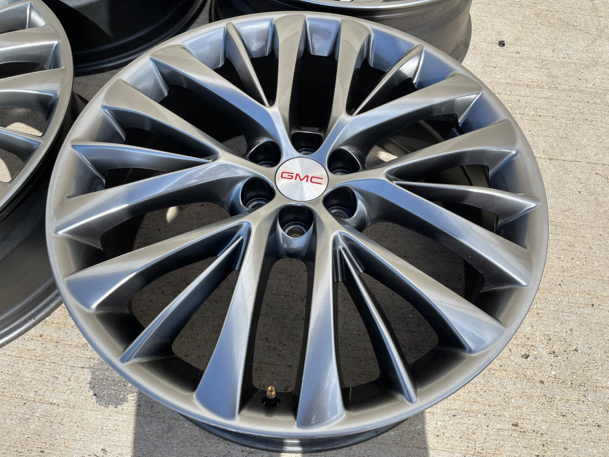 22" Buick Enclave OEM 90043 wheels rims Blazer Acadia Traverse XT6 2025 2026 NEW Texas Truck Tire