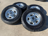 16" Ford F-250 F-350 Excursion OEM 3408 polished wheels rims tires Texas Truck Tire