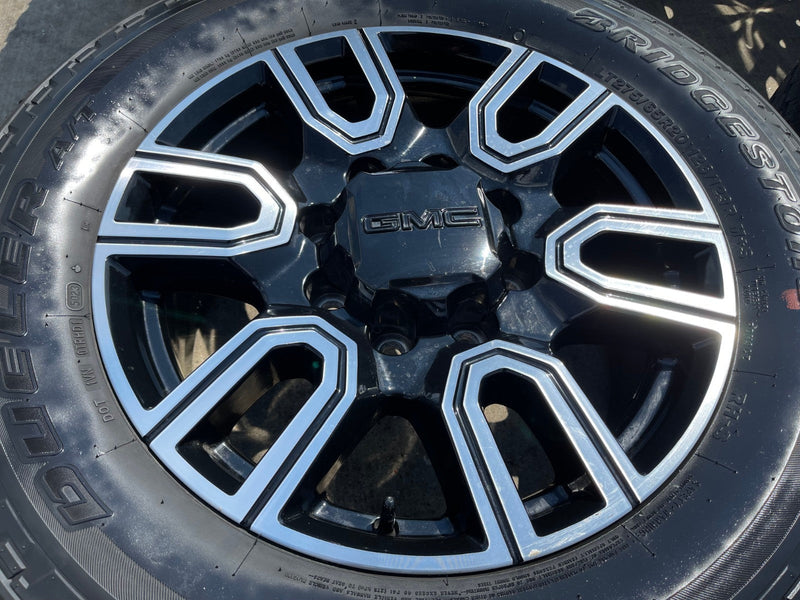 20" GMC Sierra AT4 2500 3500 OEM wheels rims 5950 Silverado 2021 2023 2024 2025 Texas Truck Tire