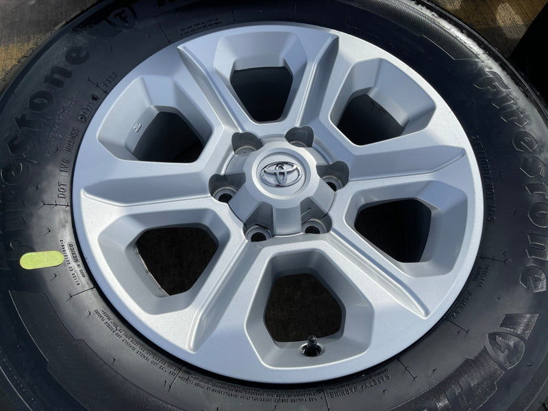 17" 4Runner Toyota Tacoma OEM wheels rims 75153 FJ FIRESTONE Texas Truck Tire