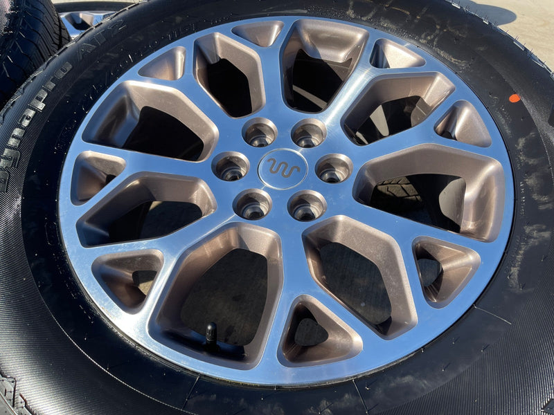 20" Ford F-150 KING RANCH OEM 10346 rims wheels Expedition HANKOOK 2025 2026 Texas Truck Tire