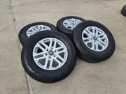 18" Toyota Tundra Sequoia OEM wheels rims 75281 LX600 2024 2025 2026 YOKOHAMA Texas Truck Tire