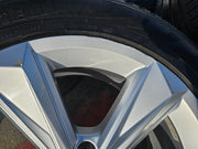 19" Audi Q7 OEM wheels rims Q8 RS S VW Atlas 12052 tires 2022 2023 2024 2025 Texas Truck Tire