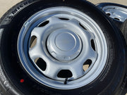 17" Ford F-150 OEM rims wheels 3857 tires steel 2022 2023 2024 2025 2026 NEW Texas Truck Tire