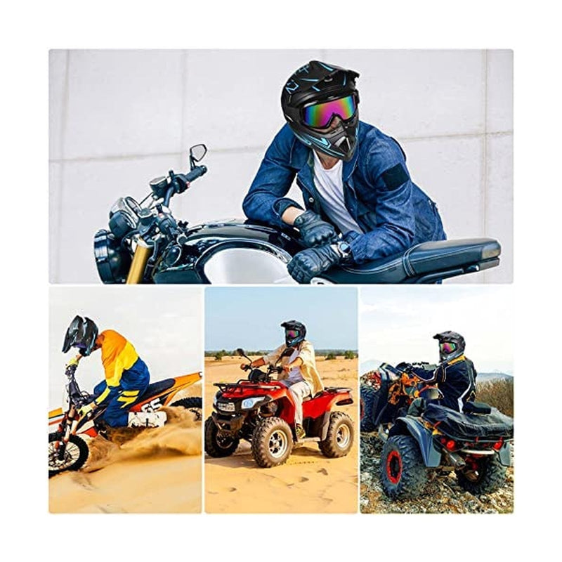 Youth Kids Motocross Helmet for Motorcycle Dirt Bike Off-Road Mountain BMX Riding