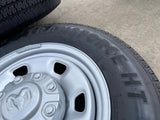 17" Ram 2500 3500 Laramie Power Wagon OEM 2497 wheels rims 2024 2025 2026 NEW Texas Truck Tire